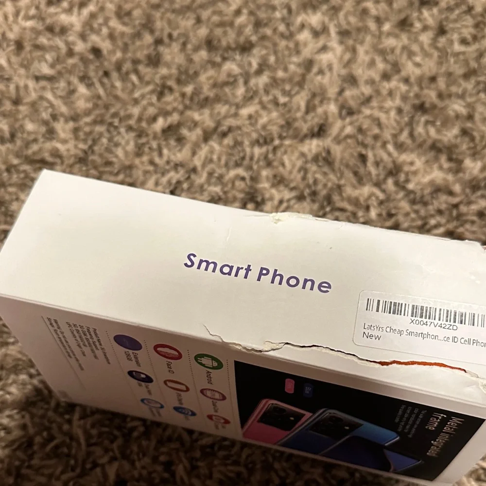 B. Smart Vibrant Blue Smartphone
